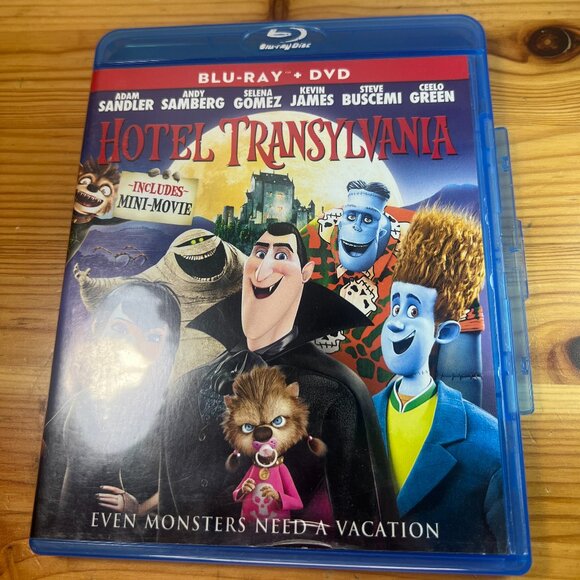 Hotel Transylvania (Blu-ray/DVD,2012) Used Good - $6 - Picture 1 of 3